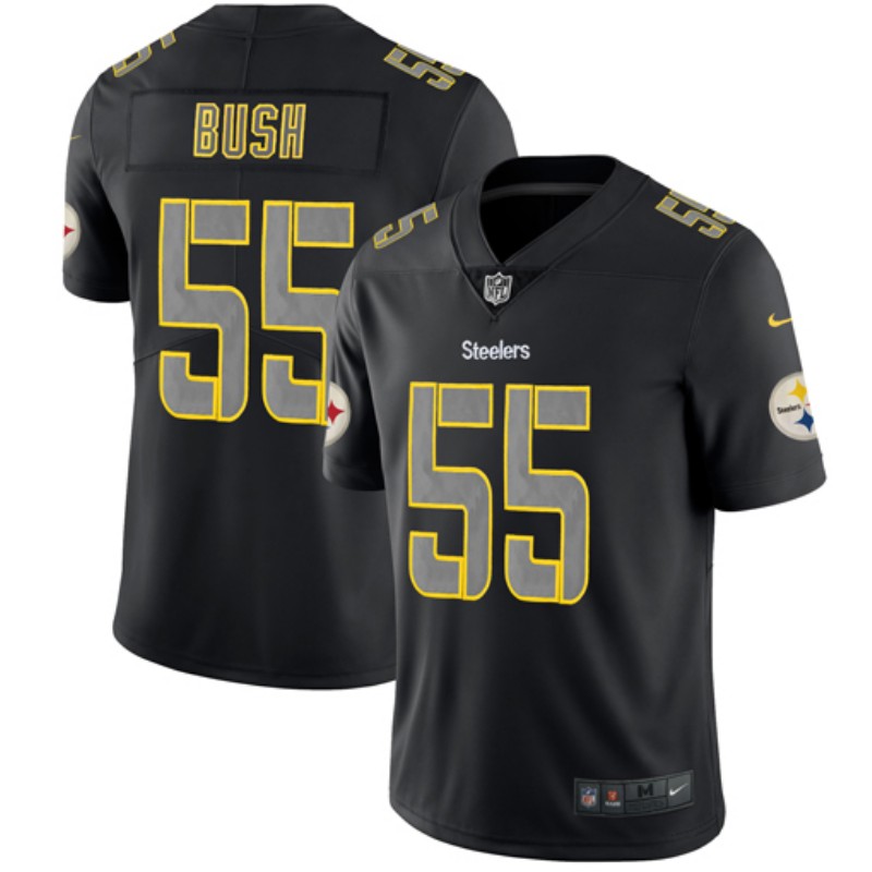Nike Steelers 55 Devin Bush Black Impact Rush Limited Jersey Dyin,We sell and wholesale Nike Steelers 55 Devin Bush Black Impact Rush Limited Jersey Dyin on line form chian!